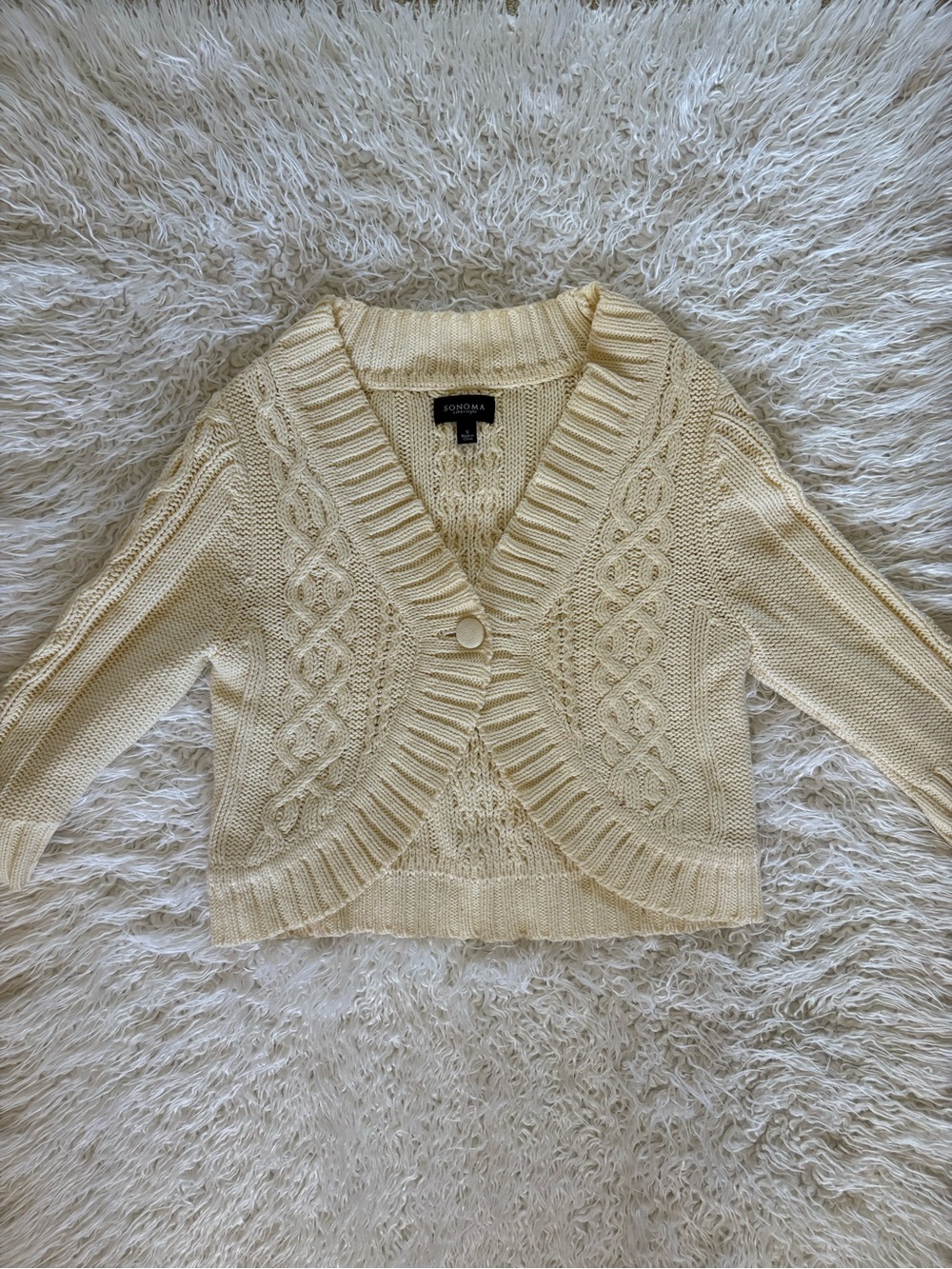 Sonoma 2000s 3/4 Sleeve Cardigan